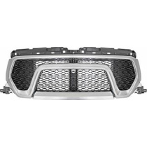 DODGE RAM 1500 19+ Silver Honeycomb Sportgrill Rebel-Look DIEDERICHS